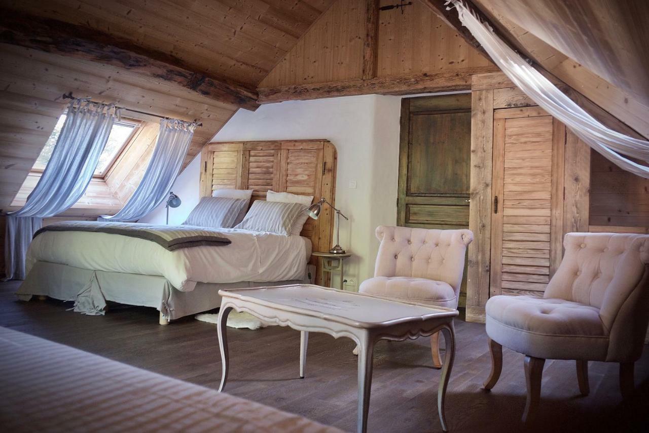 Chambres D'Hotes Des Lodges De La Cascade Yenne Экстерьер фото