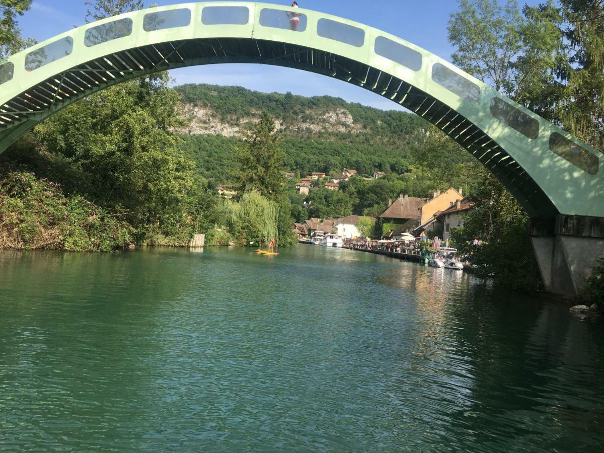Chambres D'Hotes Des Lodges De La Cascade Yenne Экстерьер фото
